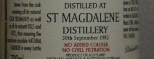 Saint Magdalene whisky 25 yo od Blackadder – jak smakuje?
