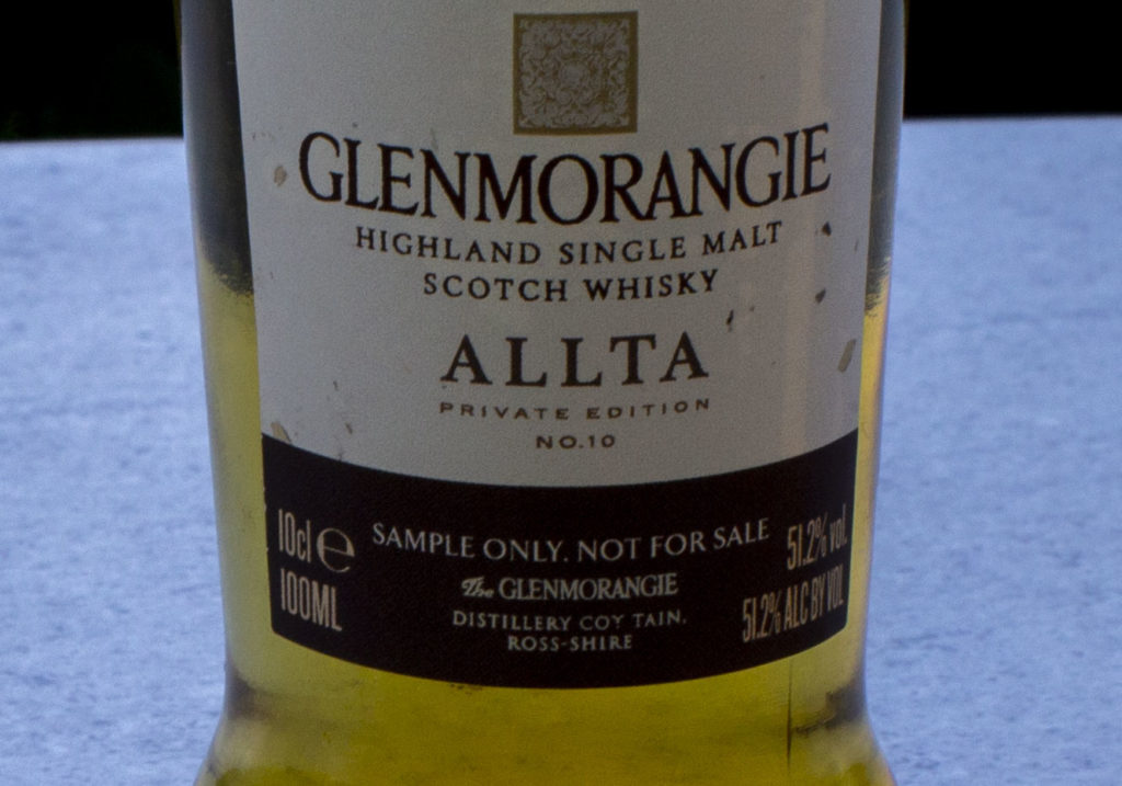 Glenmorangie Allta Sample 