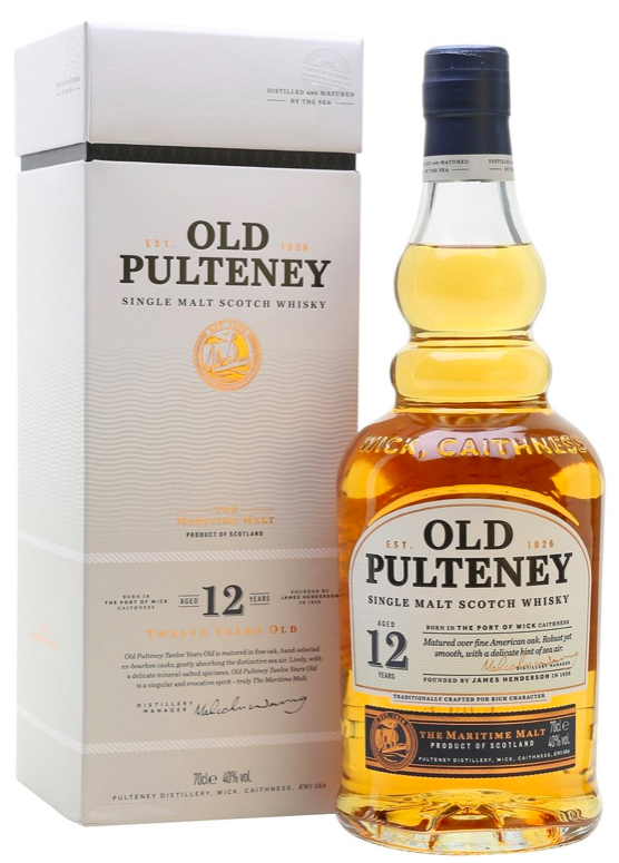 Old Pulteney 12yo whisky single malt dla początkujących